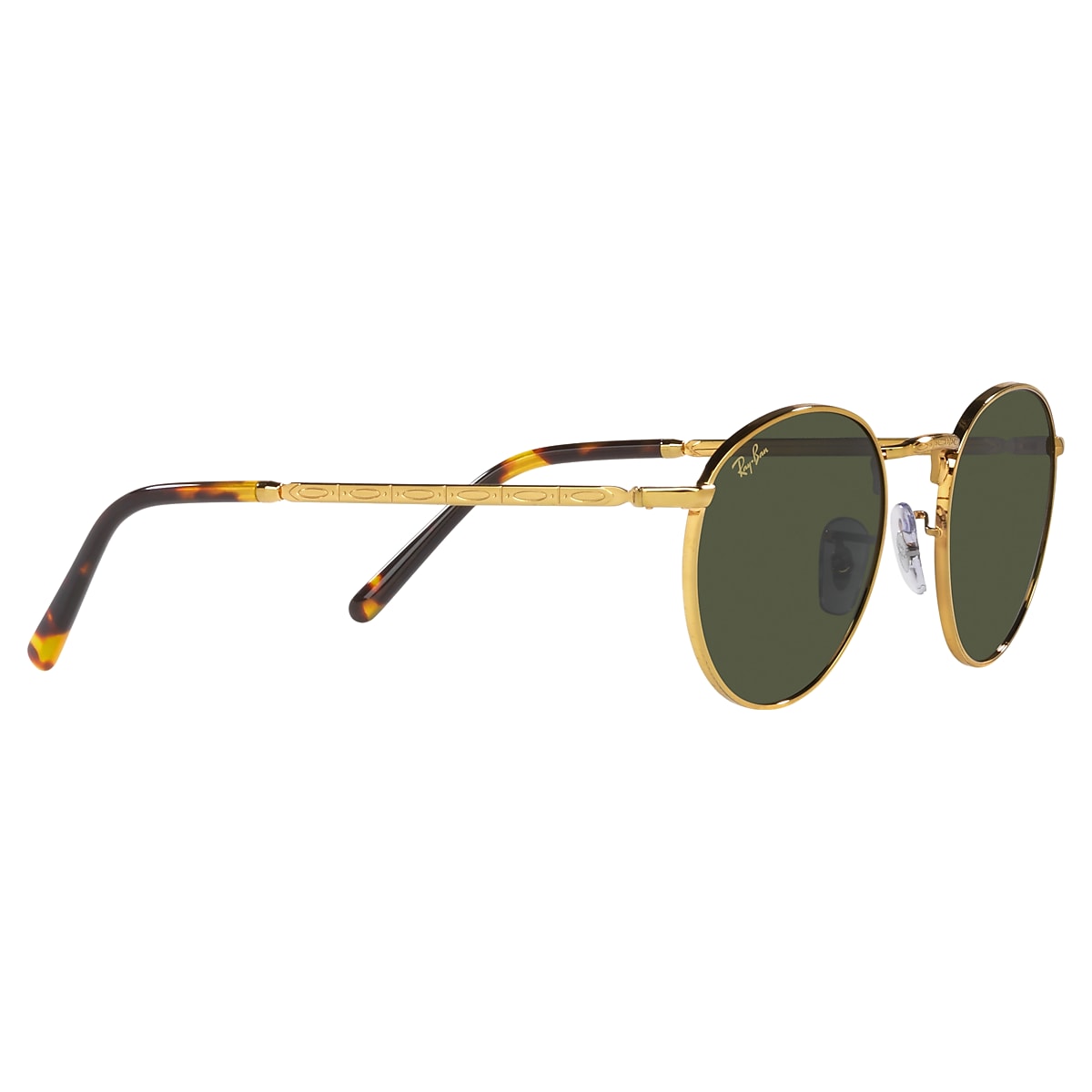 小物 Ray-Ban NEW ROUND RB3637 NEW ROUND Sunglasses in Silver and Clear Gradient Blue