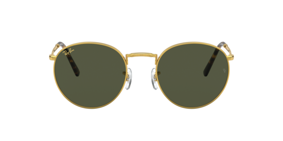 RB3637 New Round Ray-Ban Gold