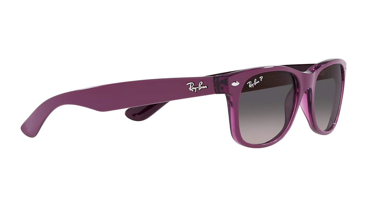 Ray Ban Violet On Transparent Violet Sunglasses Glasses Free Shipping