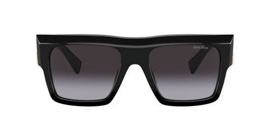Miu Miu MU 10WS Black Sunglasses | Glasses.com® | Free Shipping