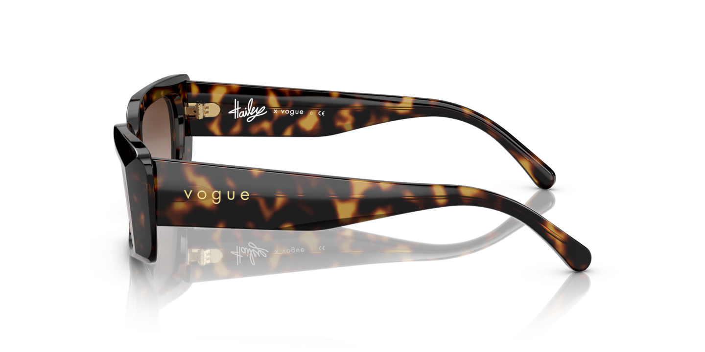 Vogue Eyewear Dark Havana Sunglasses | Glasses.com® | Free Shipping