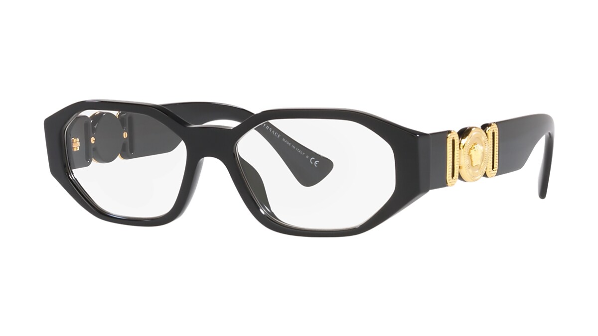 VERSACE Vintage Sunglasses Oval Rare Small Tiny White Horn