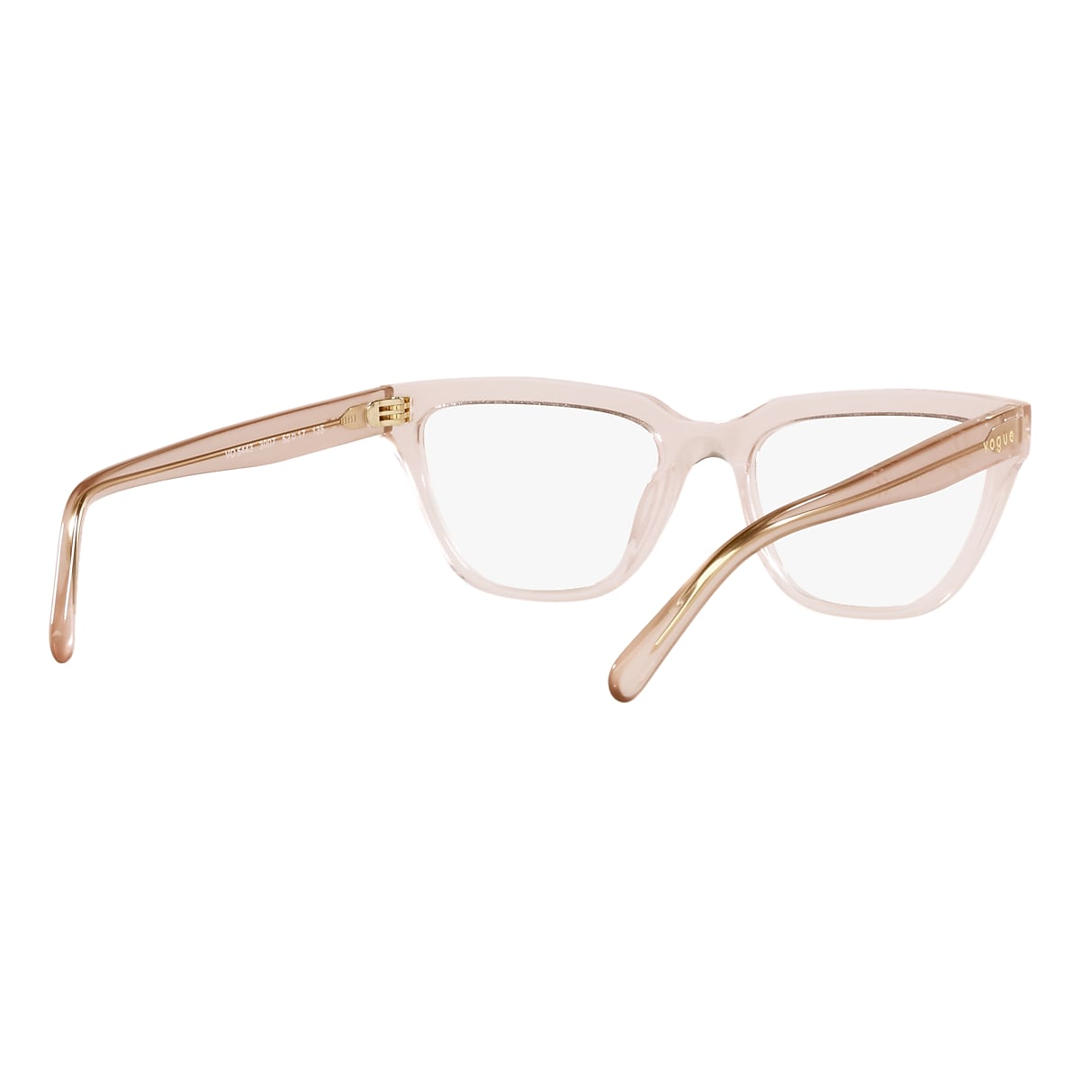 Vogue Eyewear Opal Light Peach Eyeglasses, ®