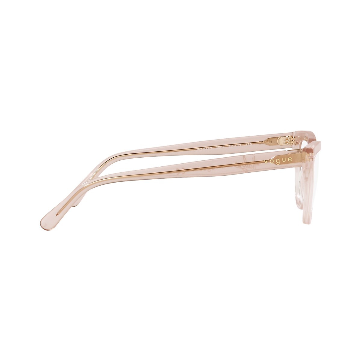 Vogue Eyewear Opal Light Peach Eyeglasses, ®