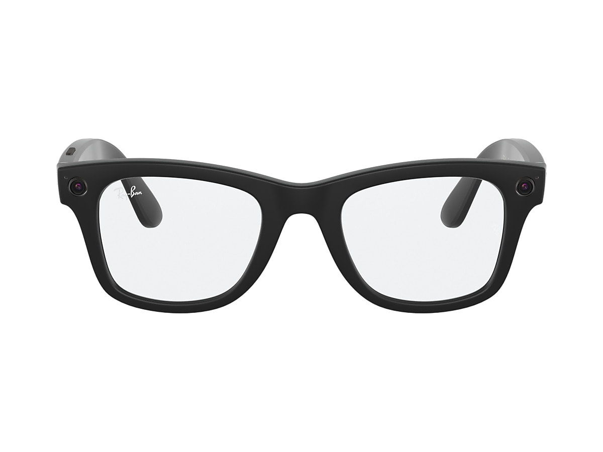 Ray-Ban Matte Black Electronics | Glasses.com® | Free Shipping