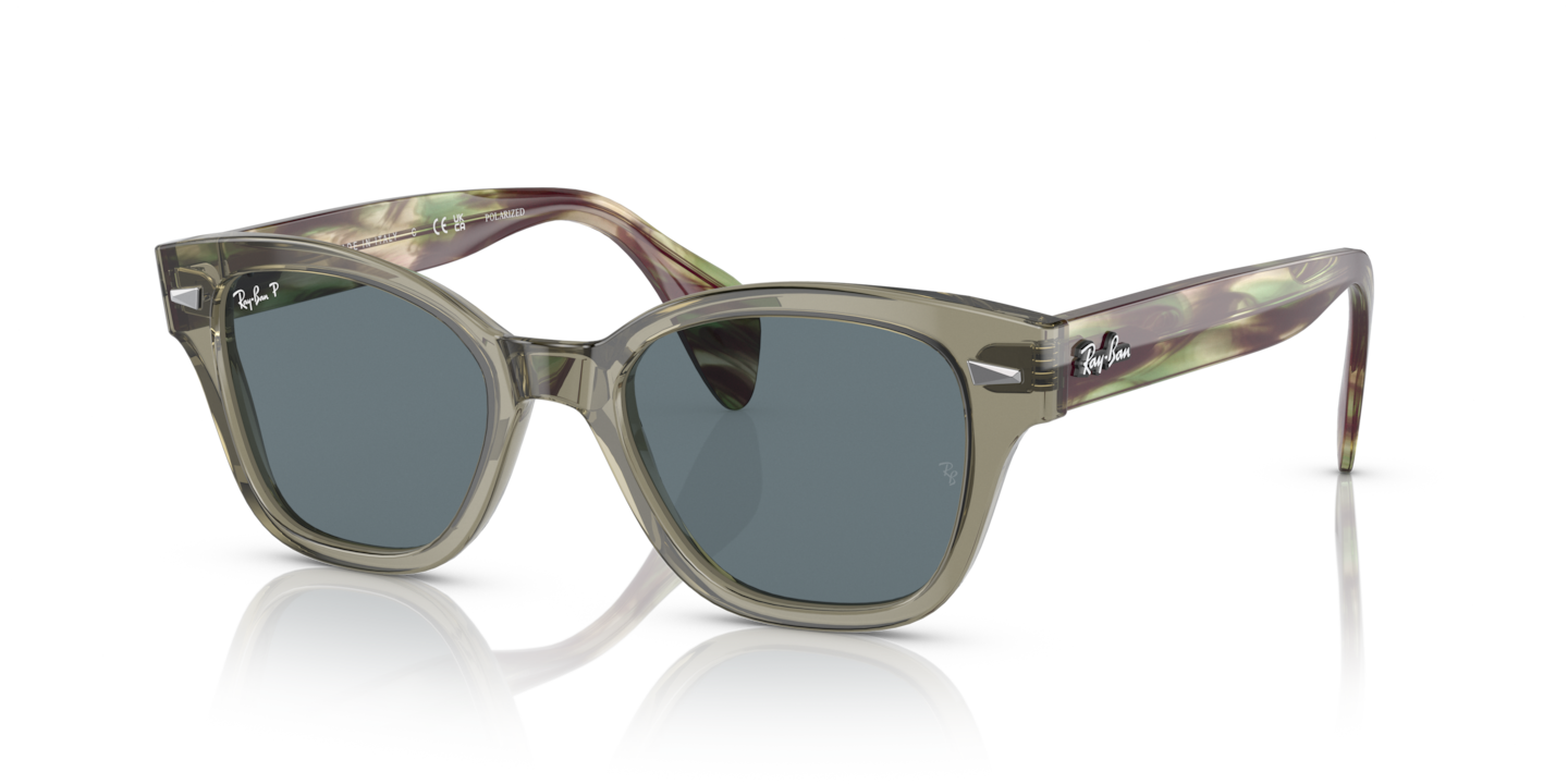 Ray-Ban Transparent Green Sunglasses ® | Free Shipping