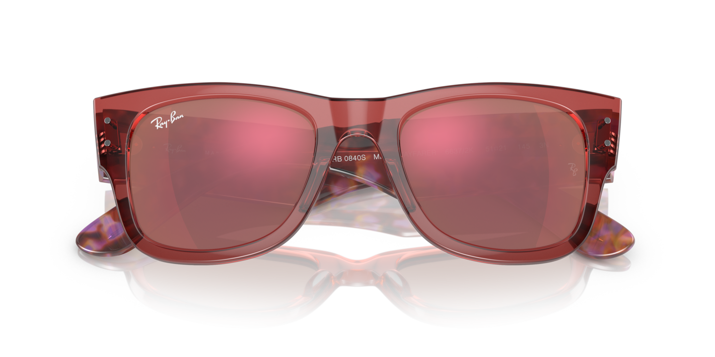 Ray-Ban Transparent Pink Sunglasses ® | Free Shipping