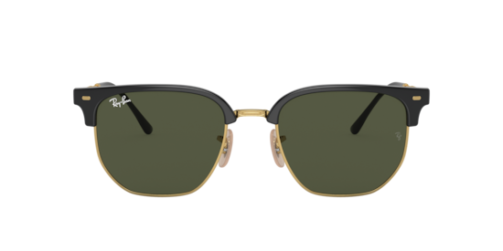 RB4416 New Clubmaster Ray-Ban Black On Gold