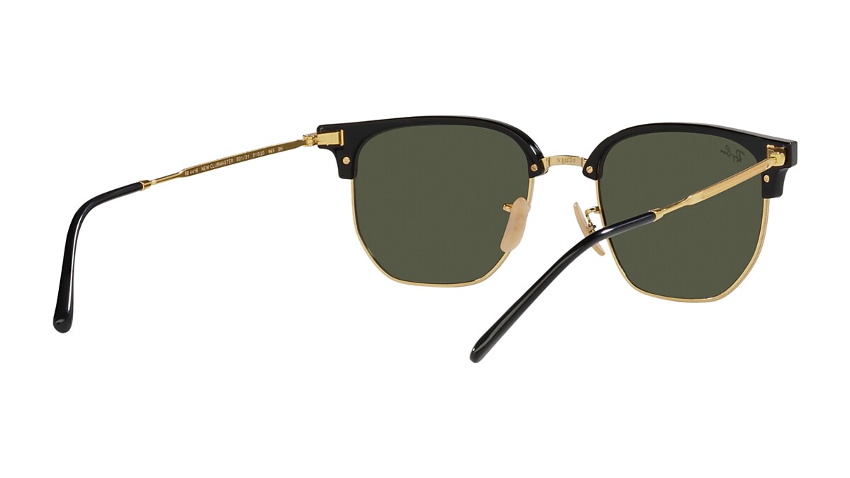 Ray-Ban Black On Gold Sunglasses ® | Free Shipping