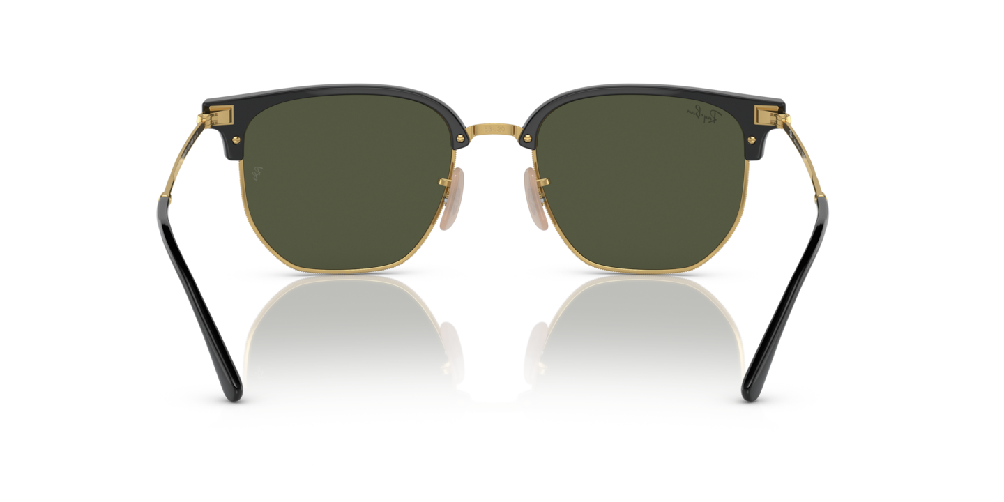 Ray ban gold sales and black sunglasses