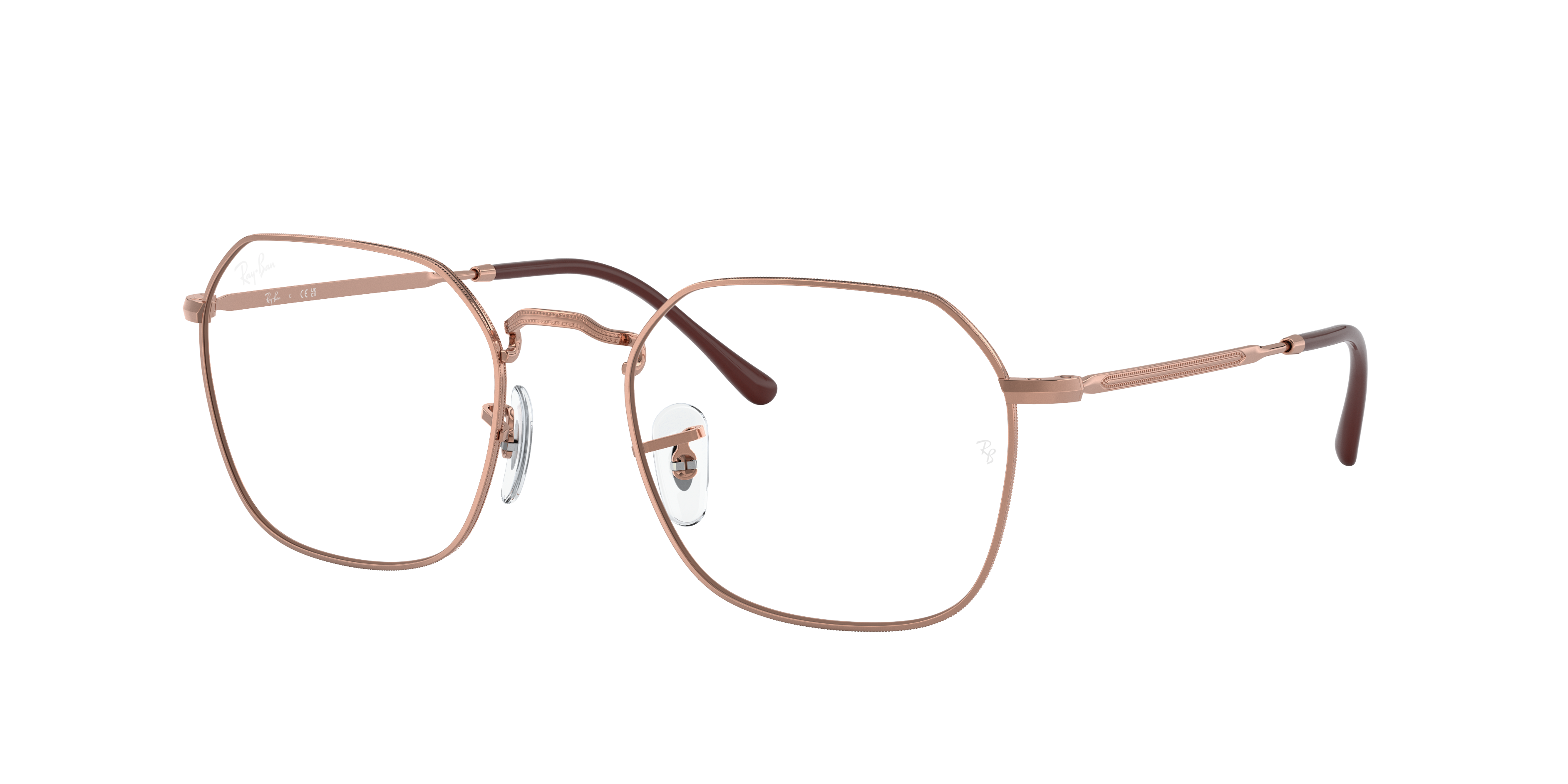 rose gold prescription eyeglasses