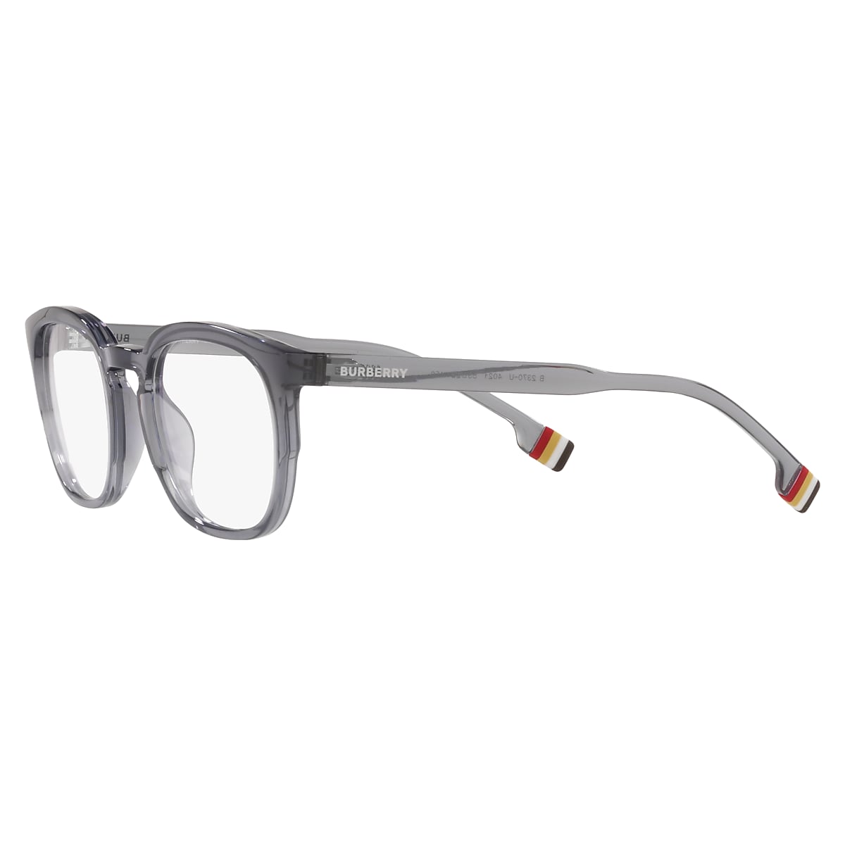 Grey burberry clearance eyeglasses