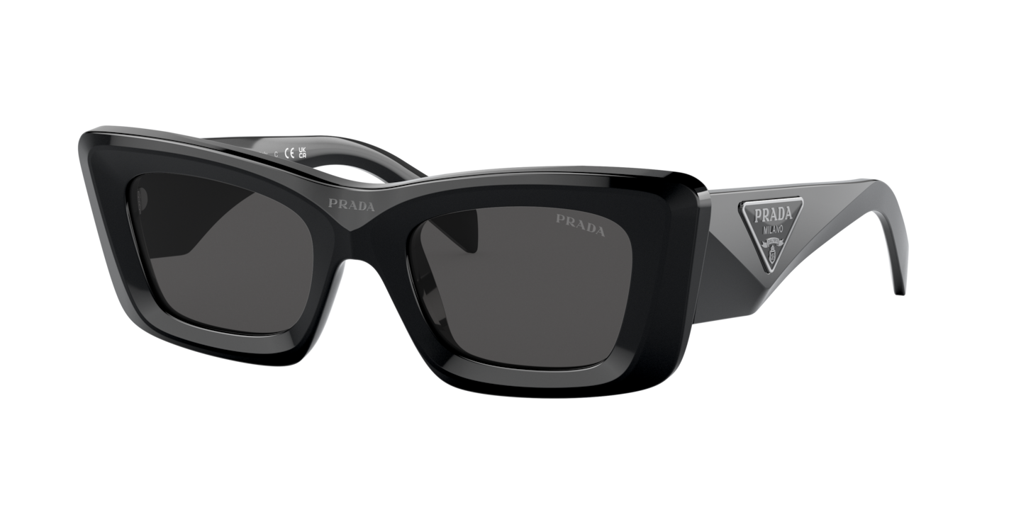 Prada Black Sunglasses | Glasses.com® | Free Shipping