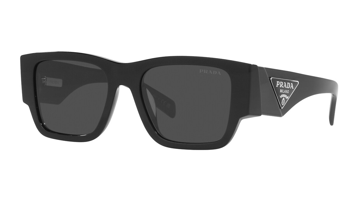 Prada Black Sunglasses | Glasses.com® | Free Shipping