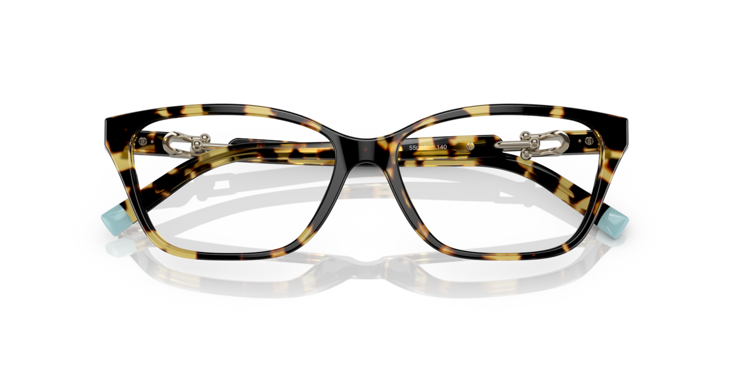 Tiffany Yellow Havana Eyeglasses | Glasses.com® | Free Shipping