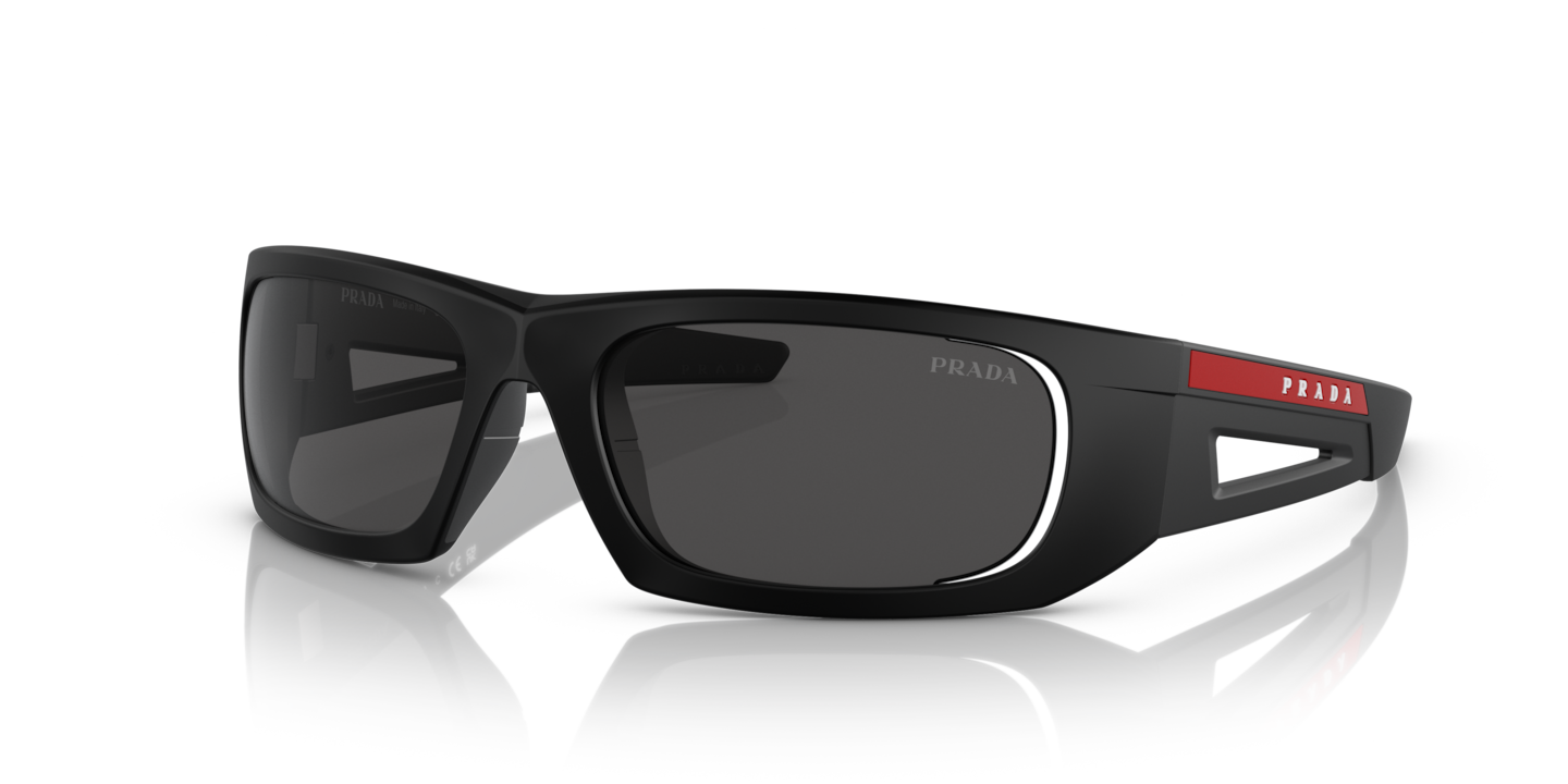 Prada Linea Rossa Matte Black Sunglasses ® | Free Shipping