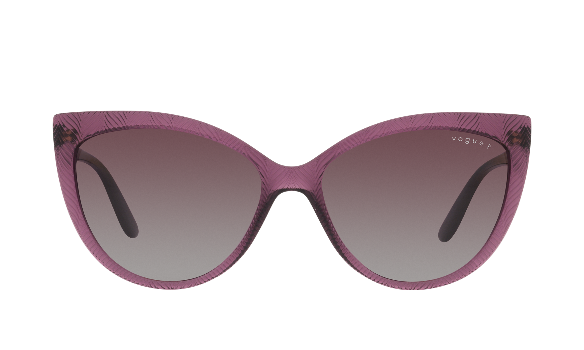 Transparent cat eye sunglasses for runners by Tierra Sunglasses