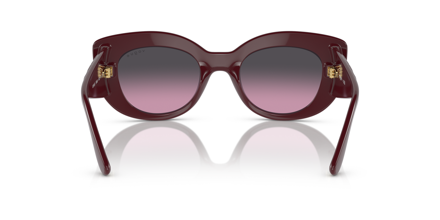 Vogue Eyewear Full Bordeaux Sunglasses | Glasses.com® | Free Shipping