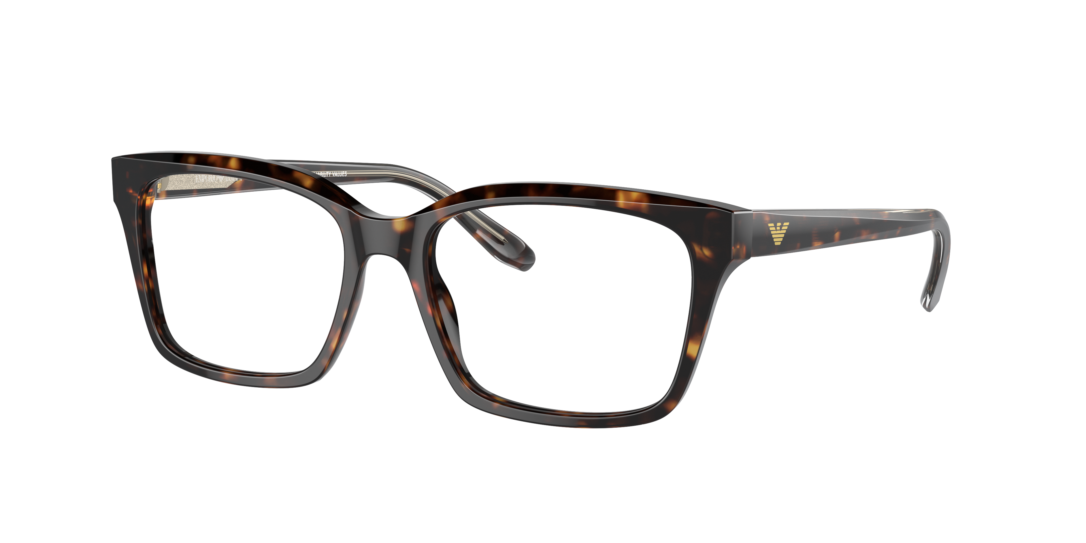 Emporio Armani EA3219 Havana Eyeglasses Free Shipping