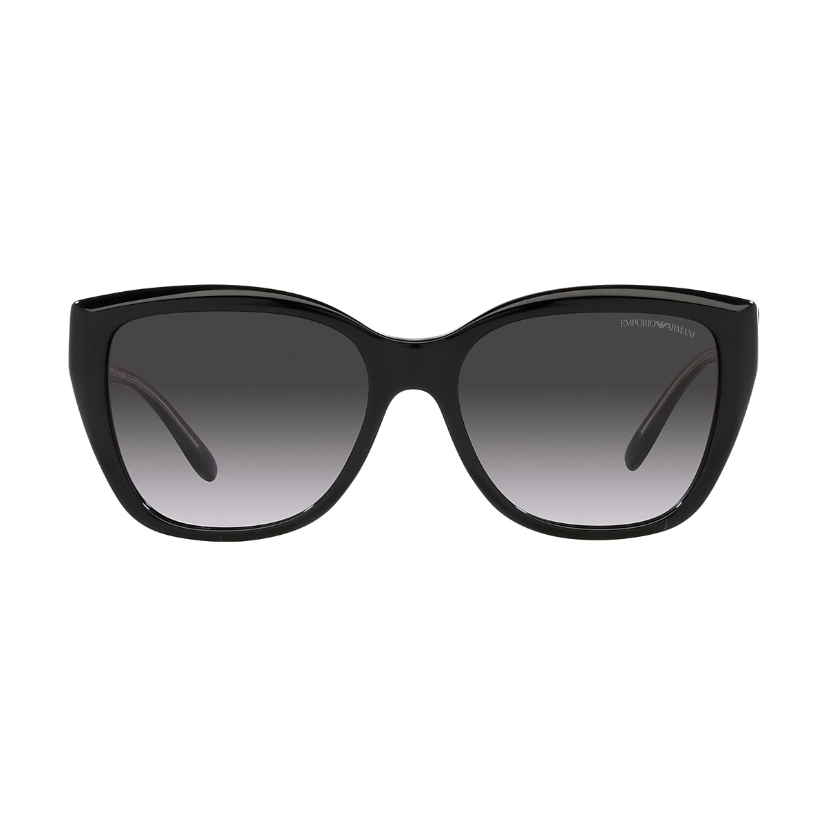 Emporio Armani Black Sunglasses | Glasses.com® | Free Shipping