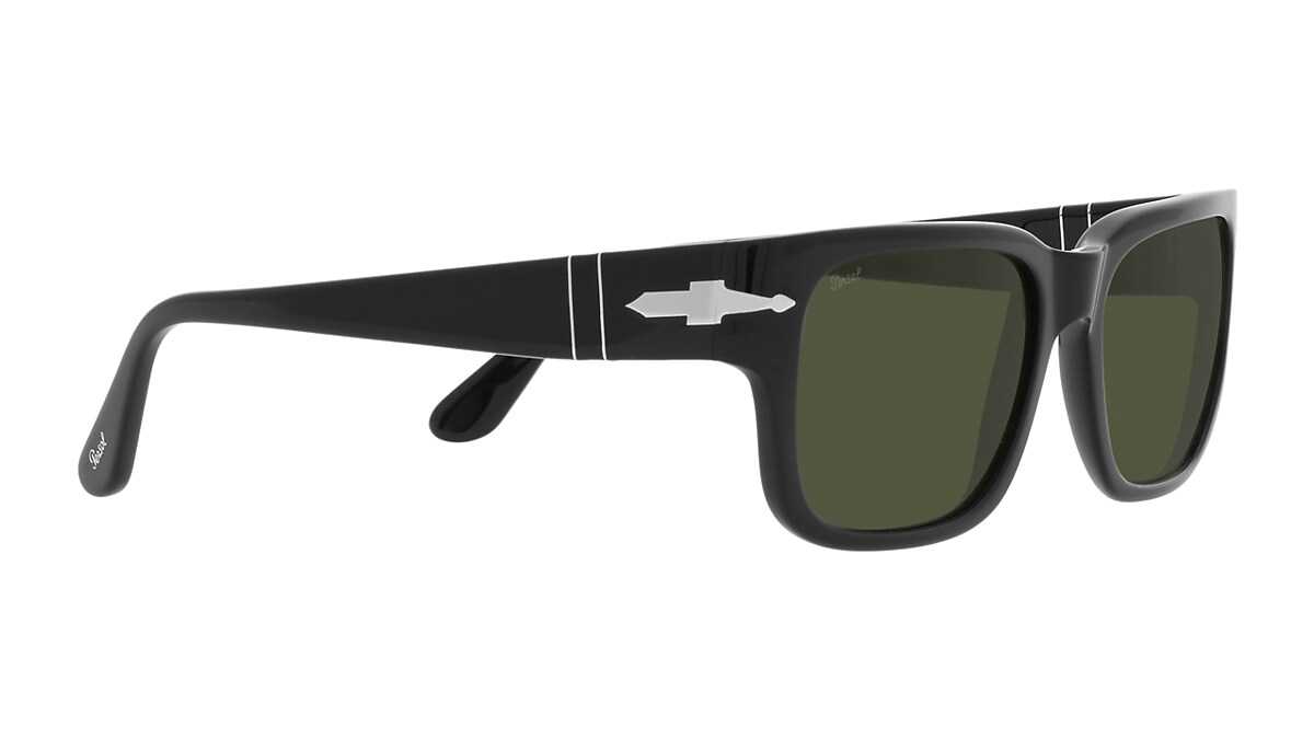 Persol Black Sunglasses | Glasses.com® | Free Shipping