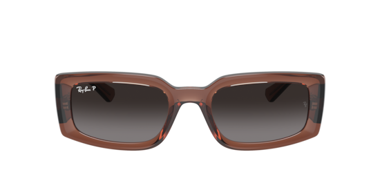 Ray-Ban RB4395 Kiliane Bio-Based Black Sunglasses | Glasses.com® | Free ...