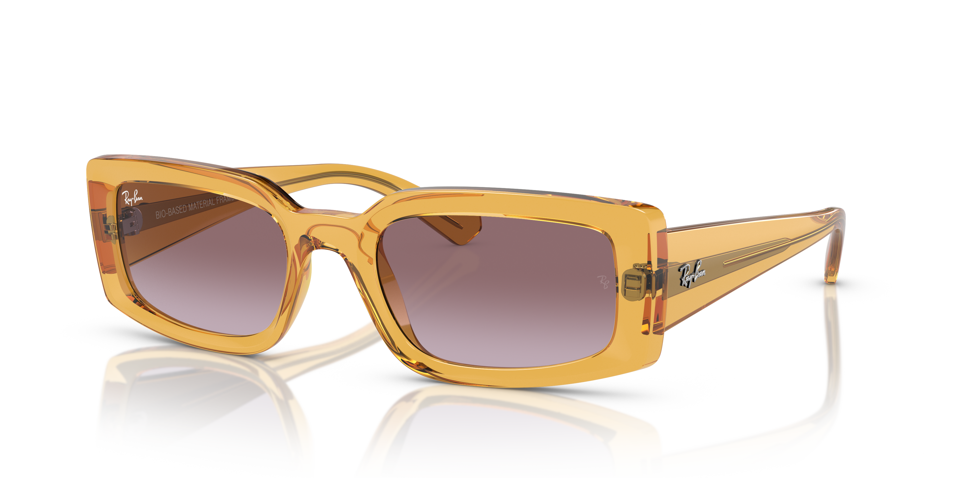 EAN 8056597829328 product image for Ray-Ban Unisex Rb4395 Transparent Yellow Size: Standard | upcitemdb.com