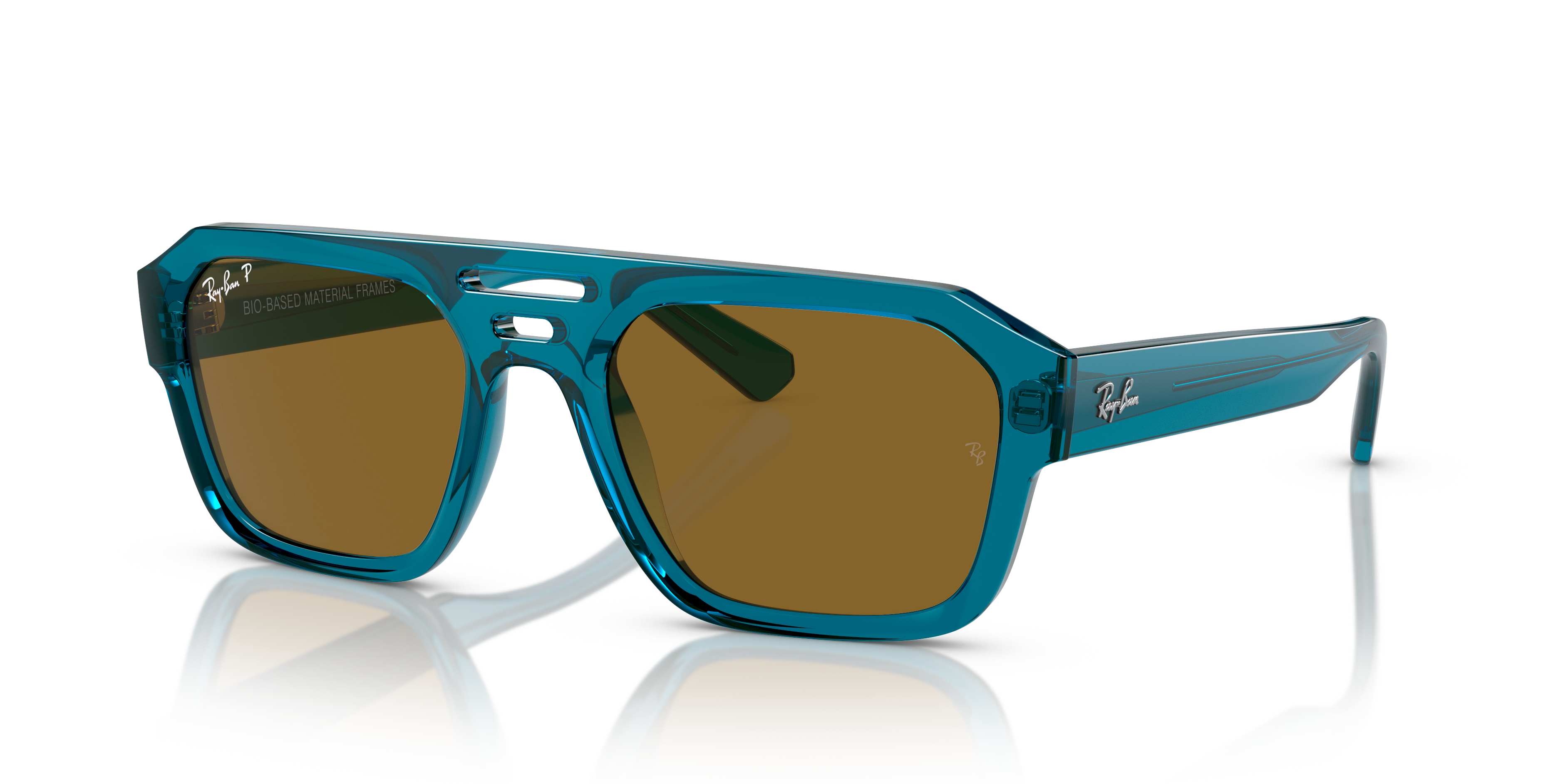 EAN 8056597829564 product image for Ray-Ban Unisex Rb4397 Transparent Light Blue Size: Standard | upcitemdb.com