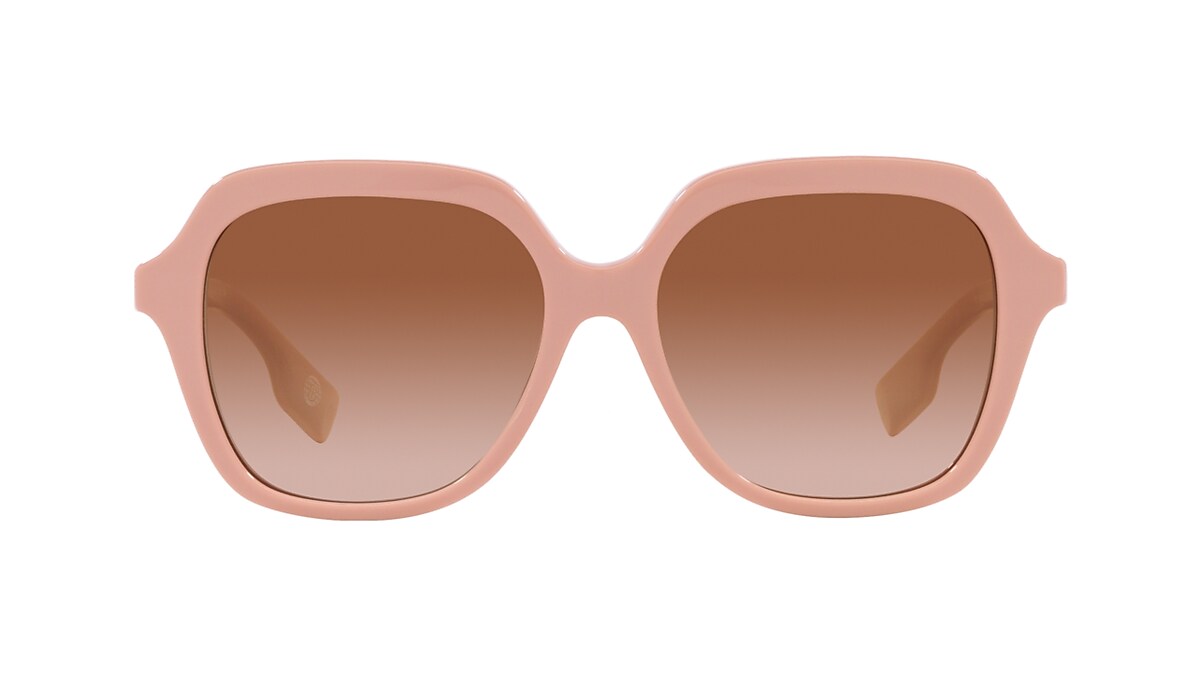 【関税込み】Burberry ピンク Blinker サングラス Sunglasses Burberry BE4389 Joni | Free Shipping | Glasses.com®