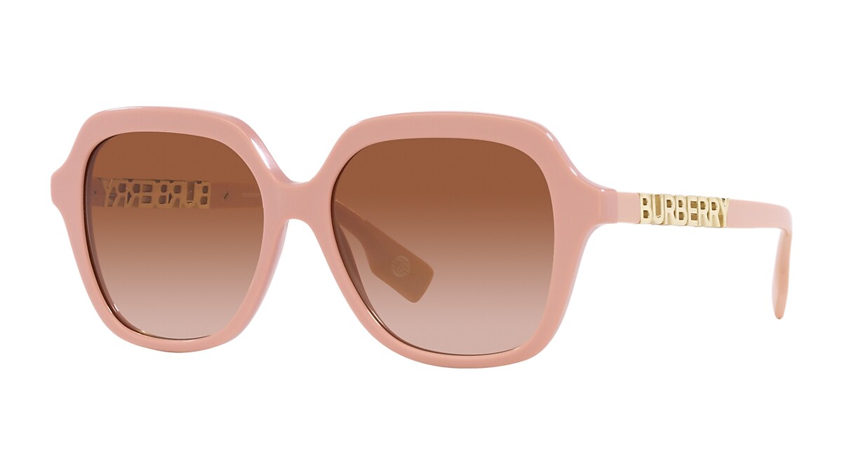 Burberry★素敵！Oversized Brown w/pink Gradient Sunglasses 8056597829755_030A.png?