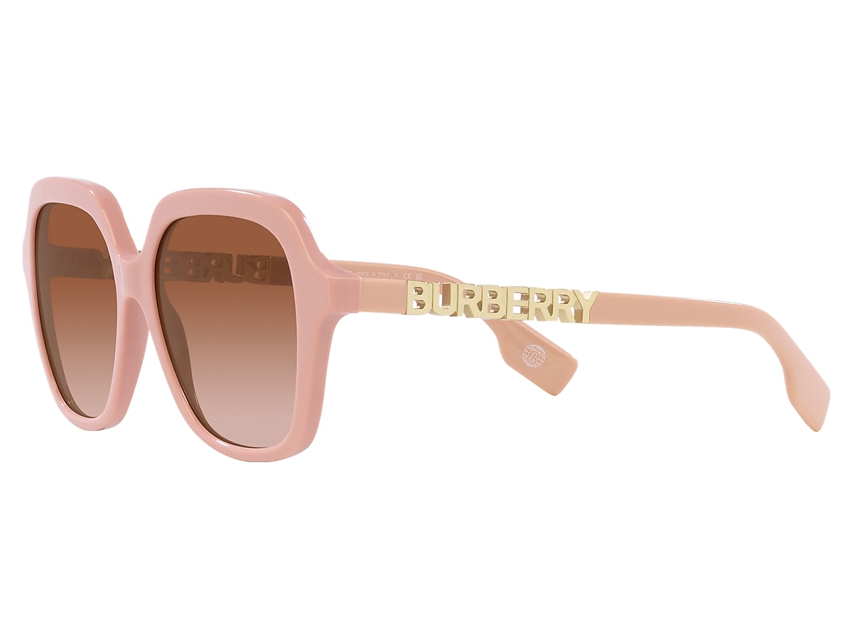 【関税&送料込み】Burberry 'Dranelefd' Beige Polyester Jac Sunglasses Burberry BE4389 Joni | Free Shipping | Glasses.com®