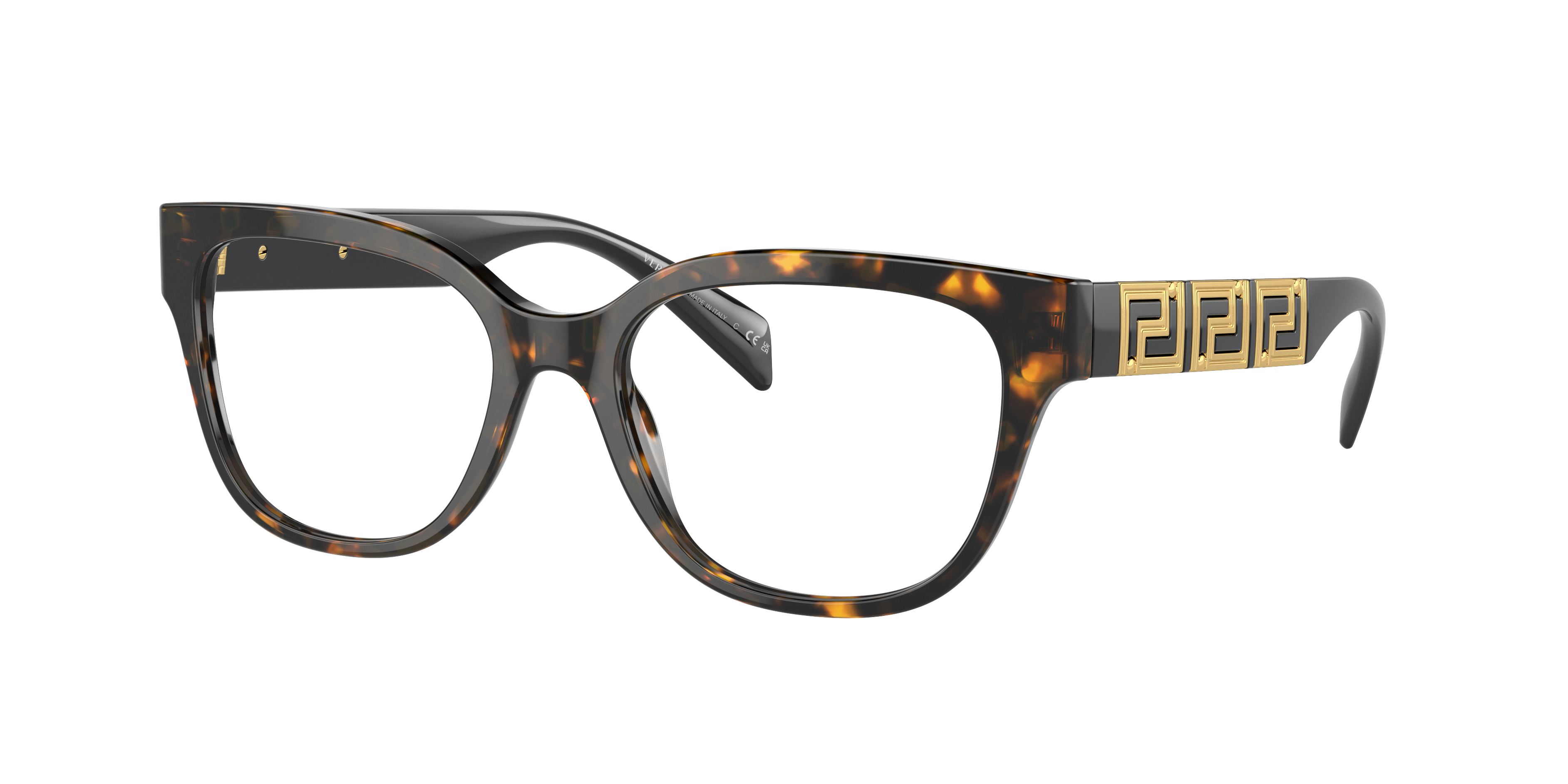 transparent versace glasses
