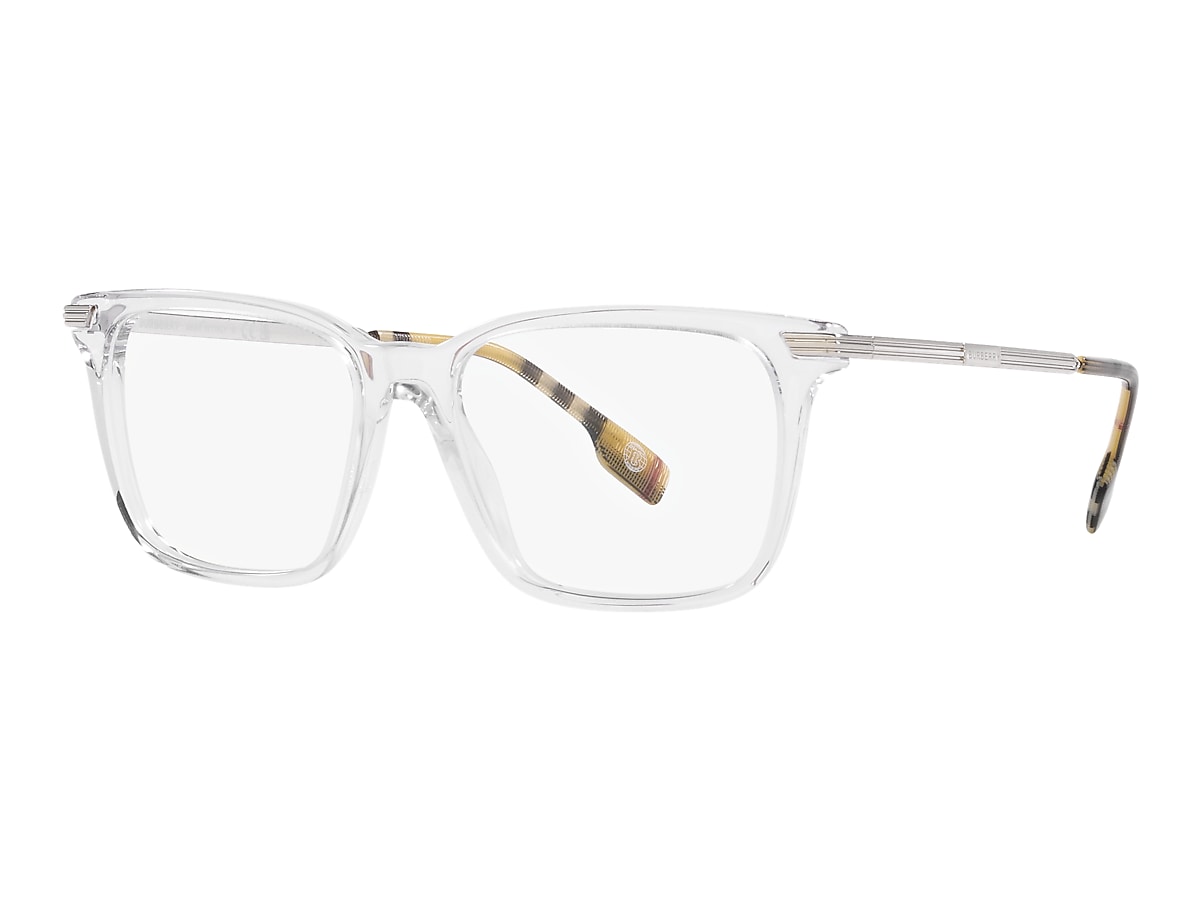 Burberry Transparent Eyeglasses Glasses Free Shipping