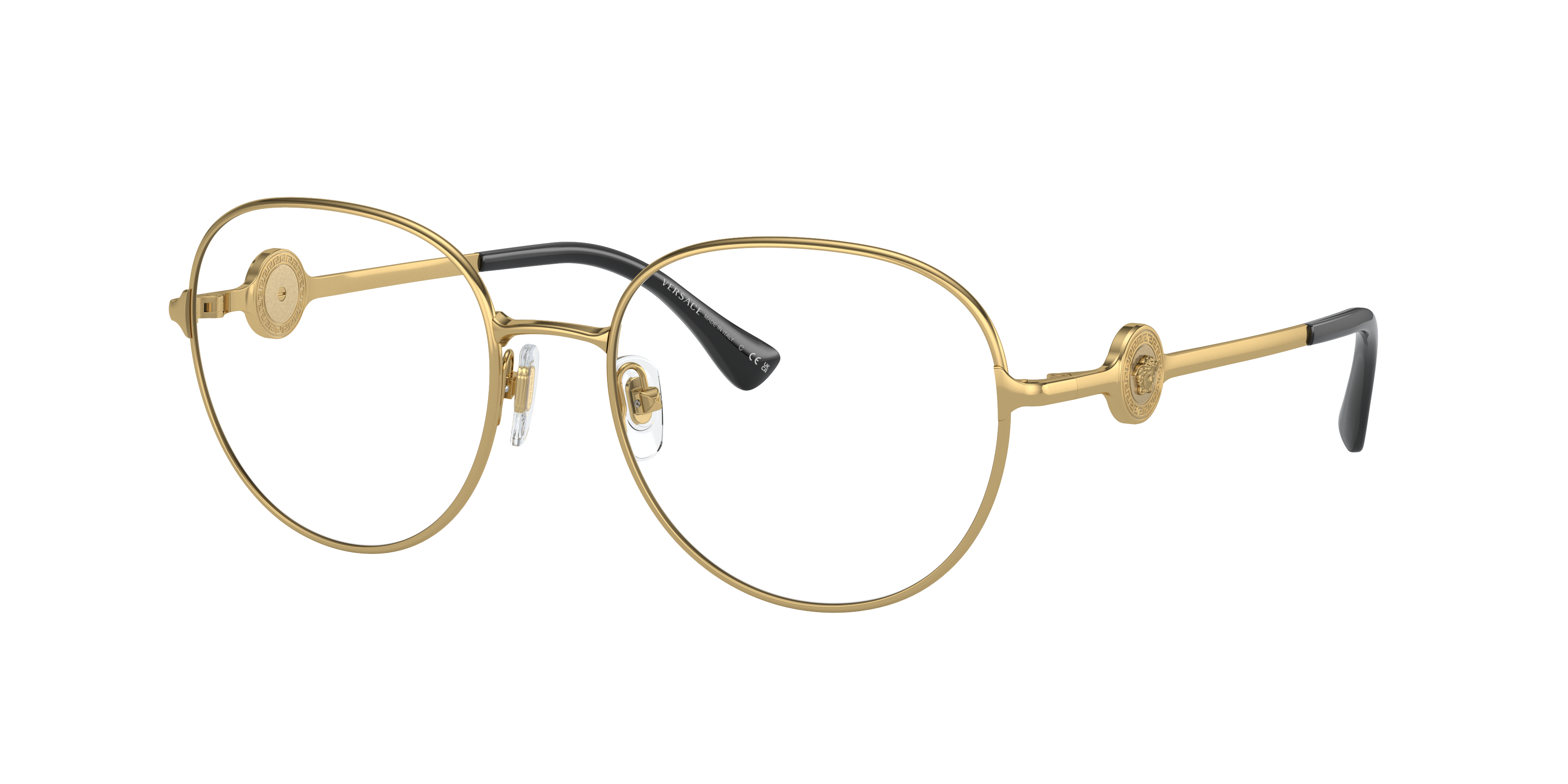 Versace VE1288 Gold Eyeglasses Free Shipping