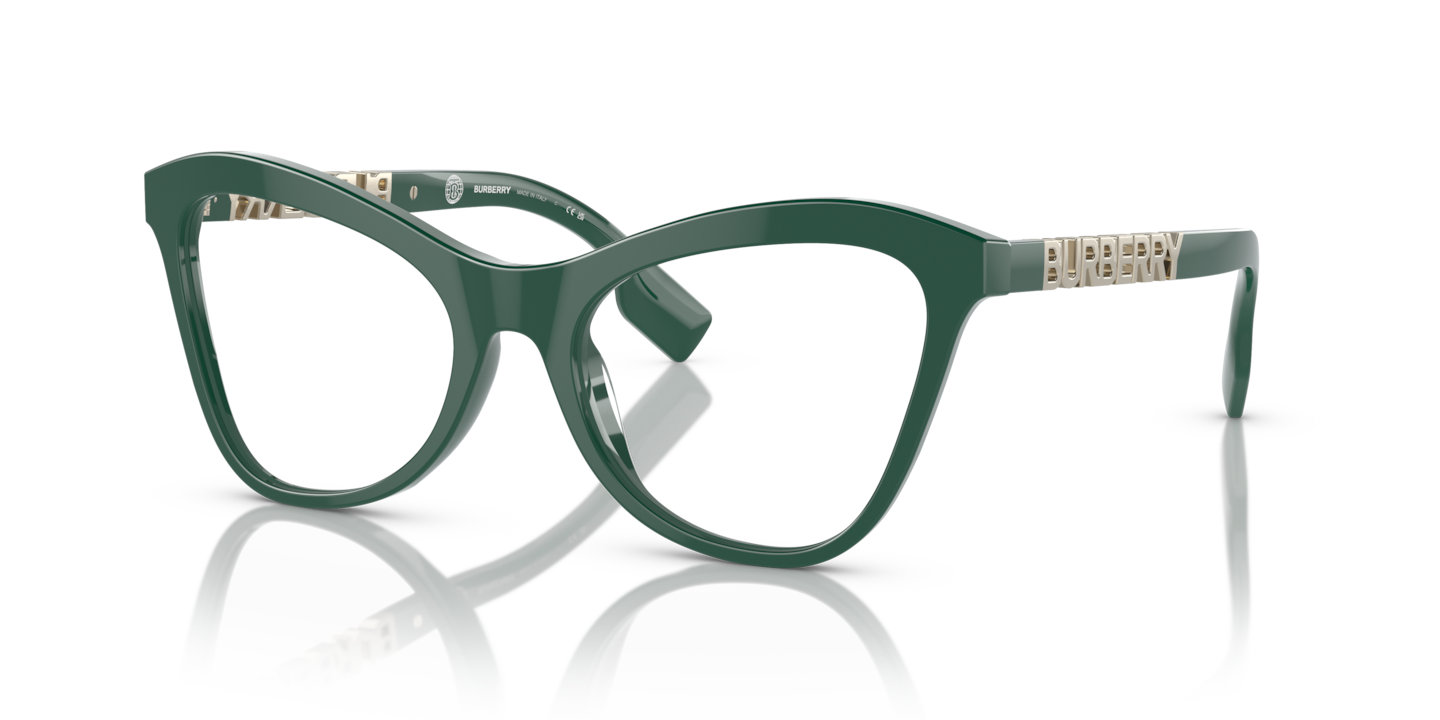Burberry Green Eyeglasses | Glasses.com® | Free Shipping