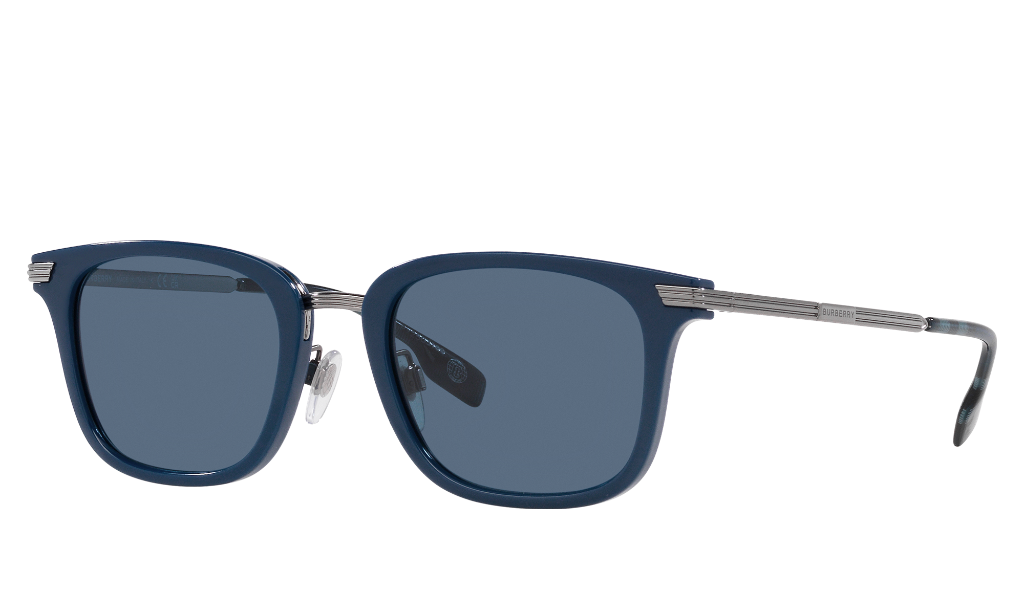 Burberry Sunglasses BE4389 406280 Light blue Dark blue Woman | eBay