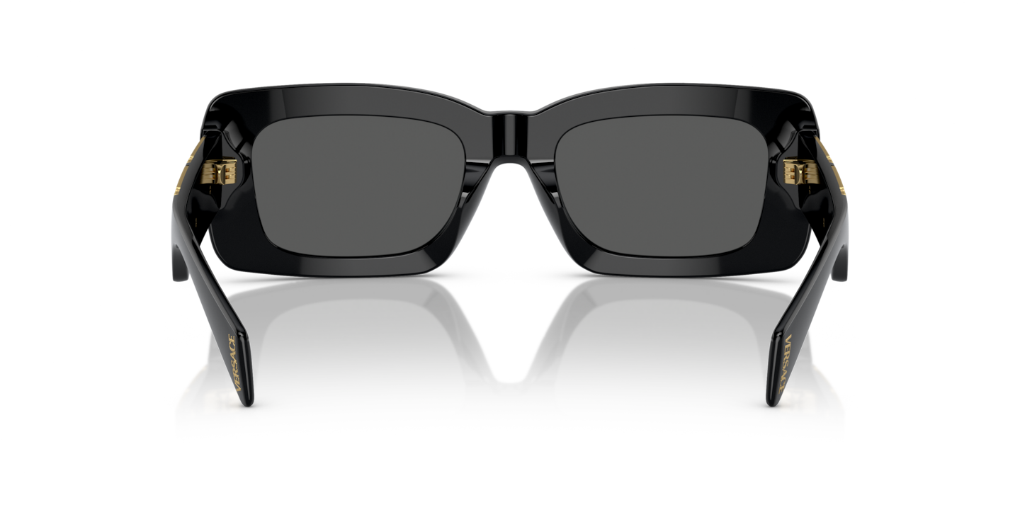 Versace Unisex Ve4409f 53mm Ve4409f Unisex Sunglasses in Black