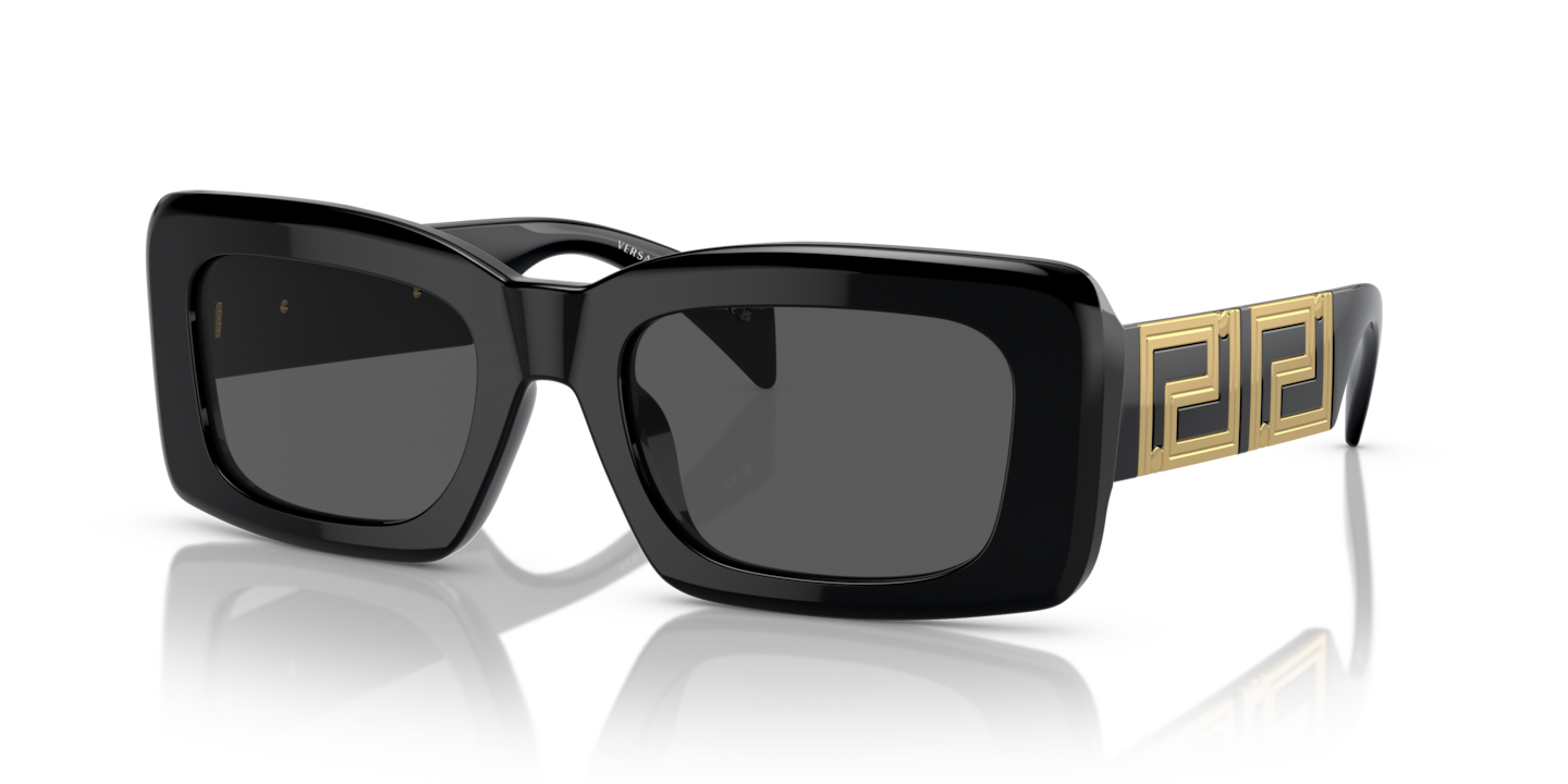 Versace VE4444U Sunglasses GB1/87 Black
