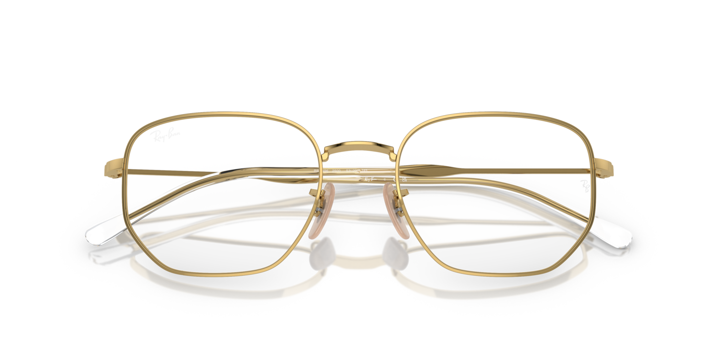 RAY OF LIGHT RIKUフリスビー Ray Ban Transparent Grey Frame Clear Blue Gradient Sunglass