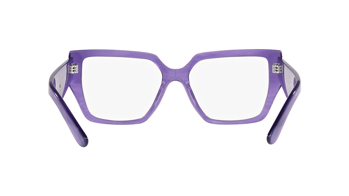 Dolce & Gabbana Fleur Purple Eyeglasses, ®