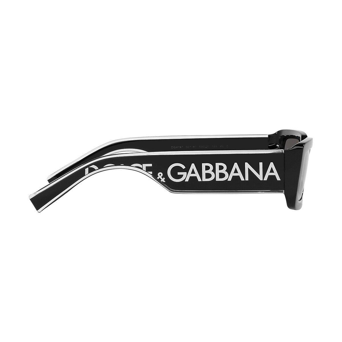 Org. Dolce & Gabbana "Black 2024 Label " Sonnenbrille/Hornbrille/Braun