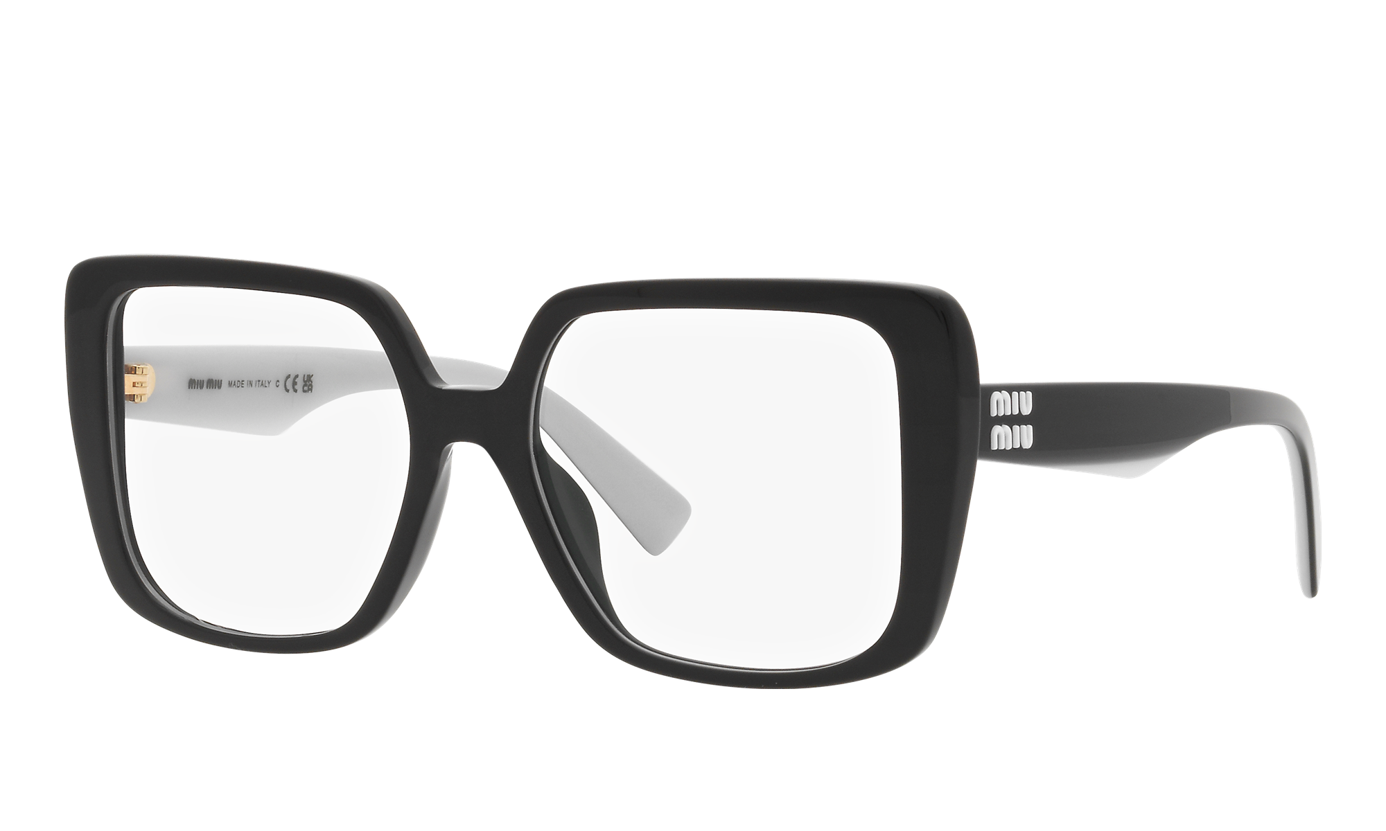 EAN 8056597889896 product image for Miu Miu Unisex Mu 06vv Black Size: Extra Small | upcitemdb.com