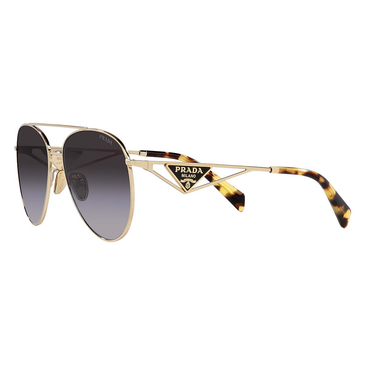 Prada PR63US Pale Gold Sunglasses