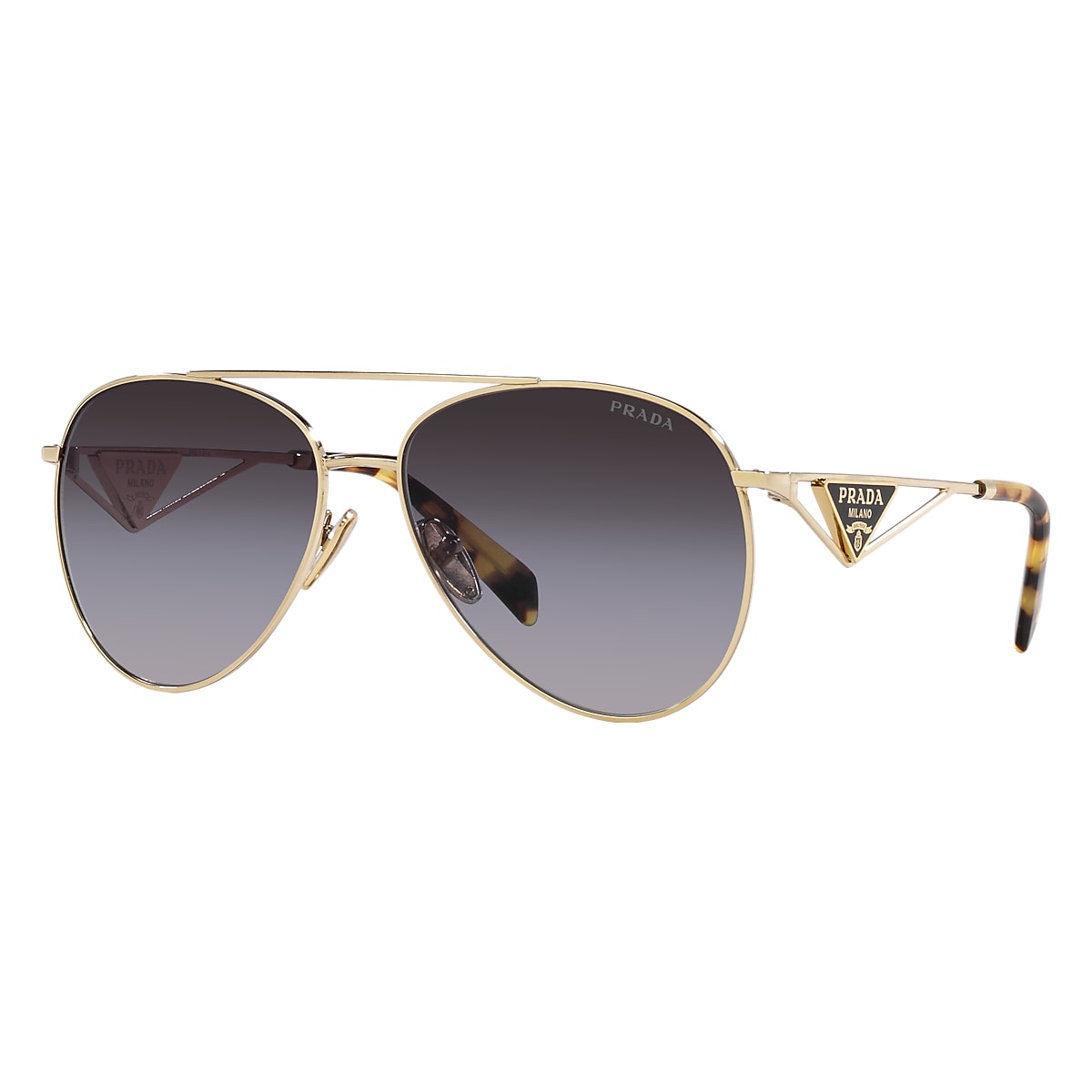 Prada PR63US Pale Gold Sunglasses