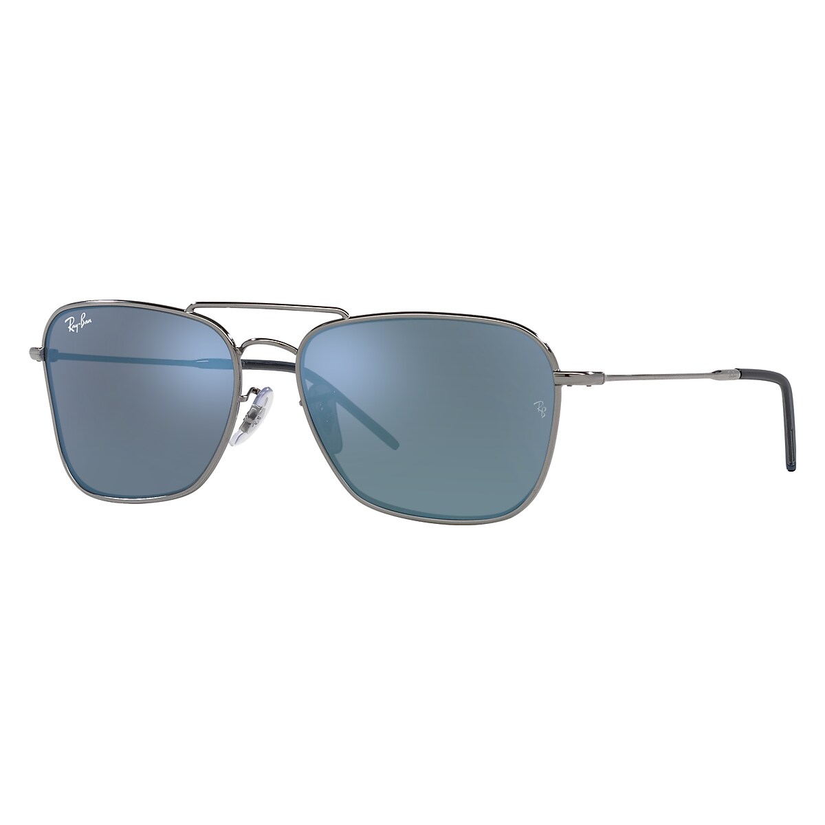 現行 極美品 Ray-Ban CARAVAN REVERS RBR0102S Ray-Ban RBR0102S Caravan Reverse XL (58 - 15) with Green