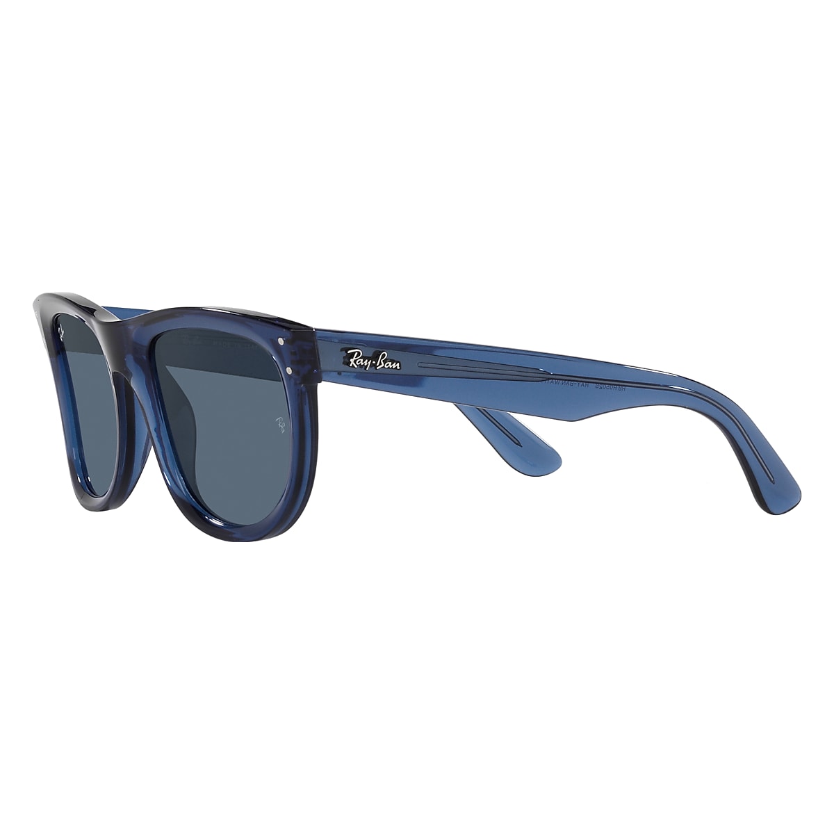 Navy blue wayfarer sunglasses hotsell