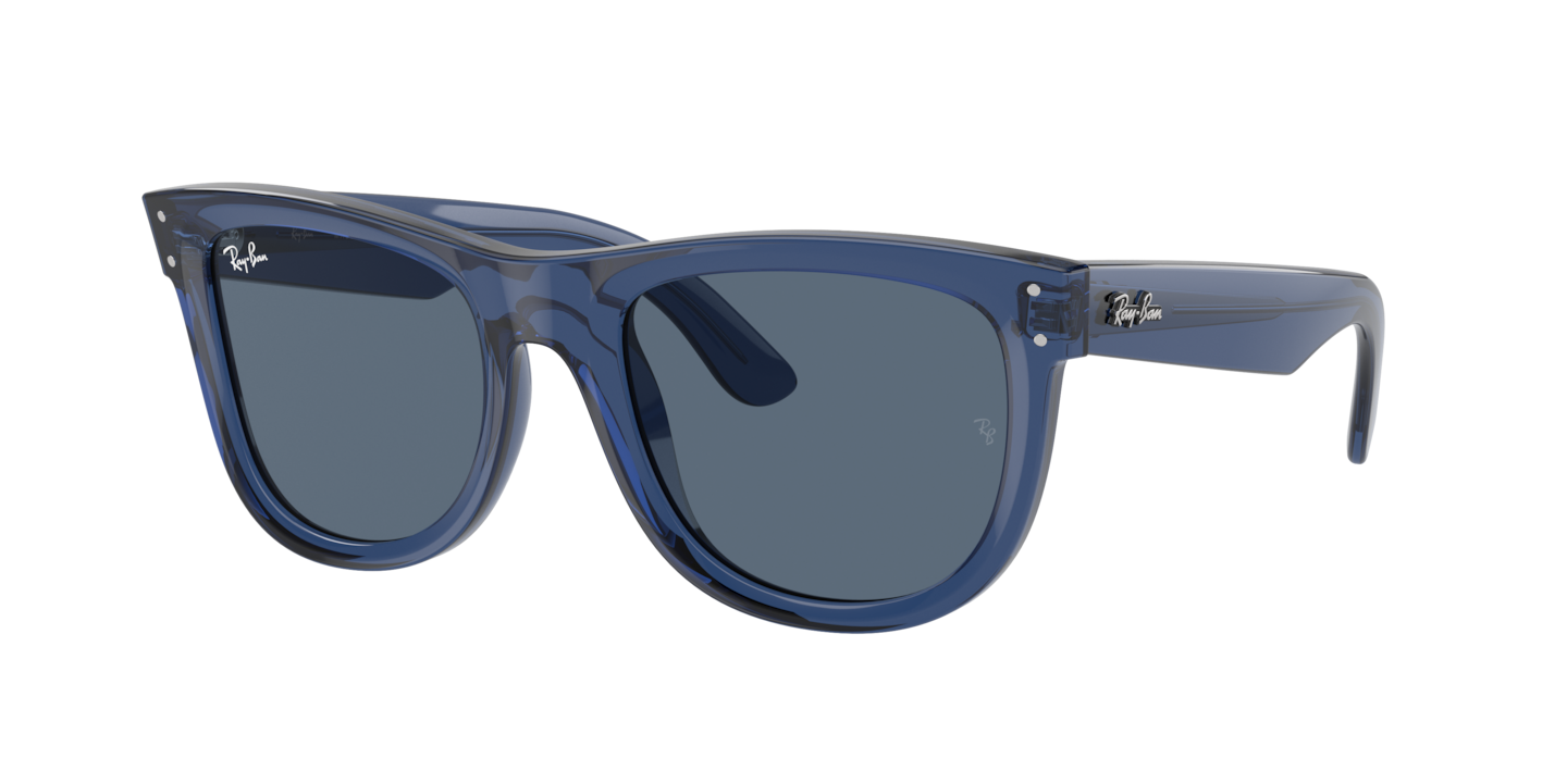 Ray-Ban RBR0502S Wayfarer Reverse Transparent Navy Blue