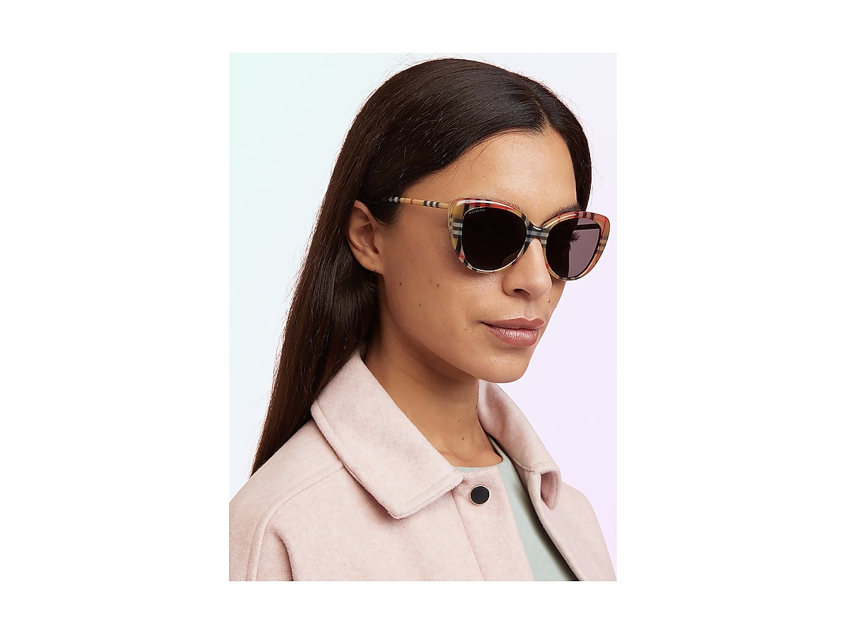 Burberry cat eye top sunglasses