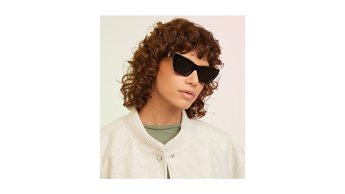 サングラス Burberry SS25 Burberry Acetate Sunglasses (0BE4405 BLACK) Sunglasses Burberry BE4405 | Free Shipping | Glasses.com®