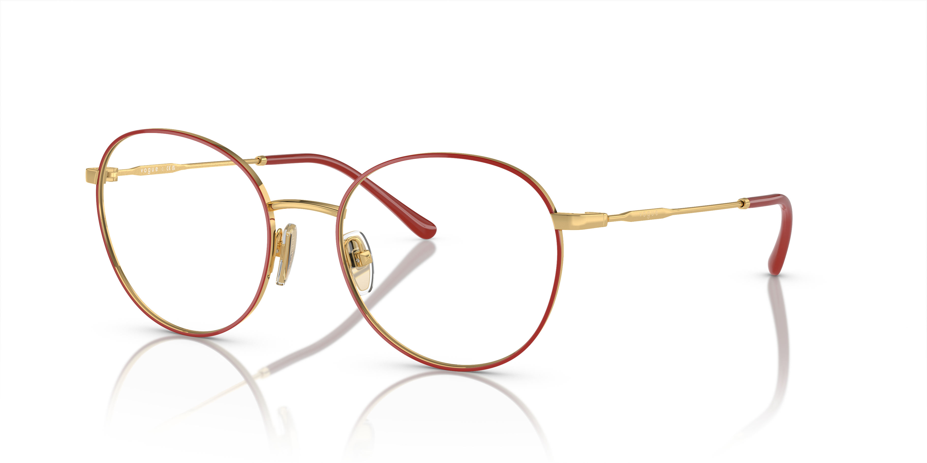 Vogue Eyewear Unisex Vo4280 Pale Gold Size: